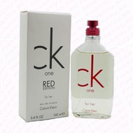 CK ONE RED EDITION HER EDT 100ML TESTER