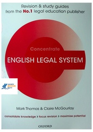 Sách English Legal System Concentrate Law Revision and Study Guide