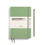 德國 LEUCHTTURM1917 硬殼筆記本/ B6+/ 鼠尾草綠/ 空白