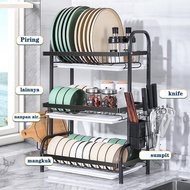 NARITA DISH DRAINER 3 LAYER / RAK PIRING 3 TINGKAT / RAK PIRING WASTAFEL/ RAK DAPUR SHENAR