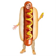 熱狗漢堡可樂扮演cos墨西哥圣誕節服裝hot dog成人舞臺表演出衣服