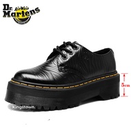 Retro Dr. Martens Men's Leather Martin Boots Vintage British Shoes 5cm Height Plus Size 34-44
