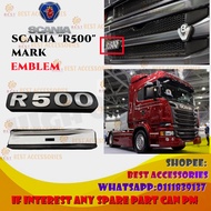 SCANIA "R500" MARK EMBLEM HIGH QUALITY