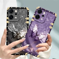 M0P Softcase Hp Oppo Reno 14 Pro Latest 2025 Butterfly Motif Frame Hp Case - Cute Hp Case - Current 