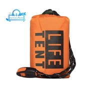 Outdoor Insulated Emergency Tent 2 Person Waterproof Emergency Life Saving Insulated Includes Life W