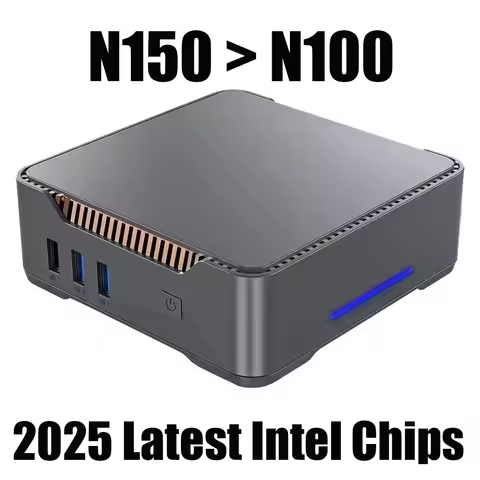 SZBOX GK3V CPU N150 MINI PC Windows 11 Pro Mini PC DDR4 M.2 SSD WIFI5 BT 4.2 1000M LAN 4K HD VGA Gam