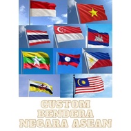 Bendera Asean Bendera Custom Bendera Asean 2023 Bendera Besar