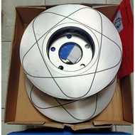 ATE power disc BRAKE DISC AUDI A6 (2.6 /2.8) C5 (2.4) A4 B6 B7 (FRONT 2PCS)