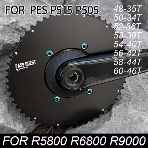 Bcd 110 Chainring 110 Bcd 4 Bolts Aero Chainring Silver For Magene P505 P515 R5800 R6800 9000 Chainr