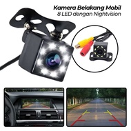 Reverse Camera Universal 8 Led Car Rear/