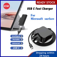 Surface Connect to USB-C Charging Adapter, Compatible for Microsoft Surface Pro 8/7/6/5/4/3, Surface Laptop/Go/Book surface3