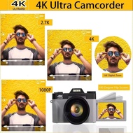 【High Quality】 4K 48Mp Wifi Vlogging 16X Zoom Professional Video Camera For Youtube Portable Digital