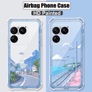 For Sony 1 Viii Crystal Case For Sony Xperia 1 Viii HD Painted Air Bag 360 Protect Matte Back Shell 