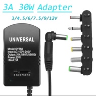 MANTAP Adaptor 12v 3a Universal 5v 9v 12v - Universal Charger
