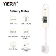 YIERYI Food Salinity Meter Digital salinometer for Food Brine Salinity Kitchen Soup Cooked Food Mari