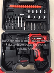 BOR CAS BATRAI MODERN 10mm M12V M13 Cordless M-12V M-13 Bor batre tanpa kabel M 12 M 13