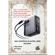 CUKTECH 10 Ultra GaN 120W Super Charger AD1204U -