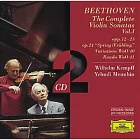 Beethoven: Violin Sonatas Nos.1-3 ·No.4, No.5 ”Spring”, Variationen WoO 40, Rondo WoO 41 / Yehudi Menuhin &amp; Wilhelm Kempff