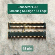 LAYAR Sam S6 S7 Edge Lcd Connector Org Connector Socket Screen Socket