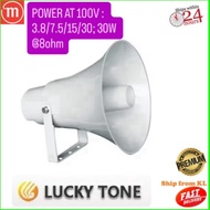 LUCKY TONE HN-30P 3.8/7.5/15/30W HORN SPEAKER ( 1PC)