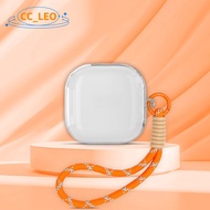 for Baseus Bowie E16 Case Clear Soft Case Silicone Lanyard Pendant Suitable for Baseus Bowie E16 Sof