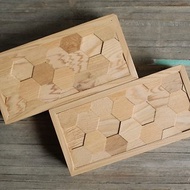 蜂巢檜木盒 / 筆盒