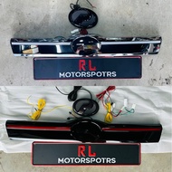 Perodua ativa Toyota raize rear boot trunk bonnet hood garnish led cover fog lamp tail light logo re