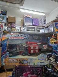 中古已開封 TAKARA TOMY TRANSFORMERS ARMADA POWERLINX OPTIMUS PRIME 變形金剛 A系 動畫 能量化 艦隊 柯柏文 美版