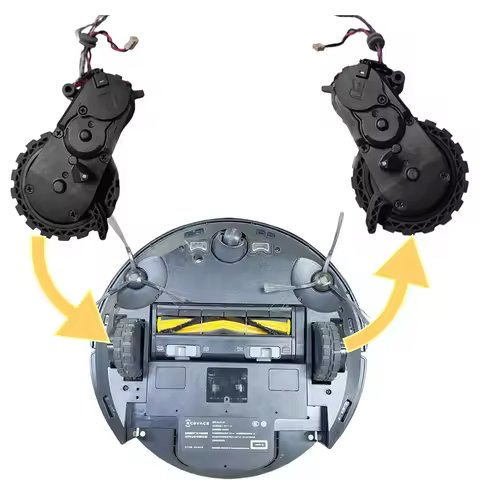 Robot Vacuums Cleaner Drive Wheel Module Pair for Ecovacs DEEBOT OZMO Yeedi 950 T5 T8 T9 N5 N8 DX65 
