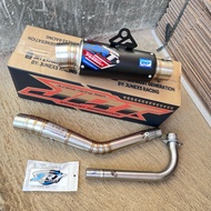 Racing exhaust for RBT type JR2 COATING Jupiter Vega Supra x 125 Grand Raize abs karisma 50mm