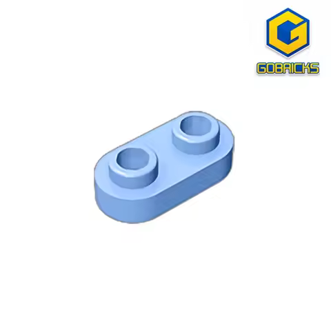 Gobricks GDS-1403 Plate, Round 1 x 2 with Two Open Studs compatible with 35480 children's DIY Educat