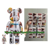 Medicom 2021 Atmos × Coca-Cola 可口可樂 TYPE-5 400% + 100% bearbrick be@rbrick