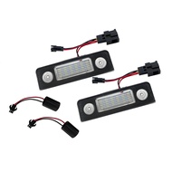 1 pair For Facelift Roomster 5J 2006-2010 Skoda Octavia 2008-2013 1Z A5 Led License Plate Lights
