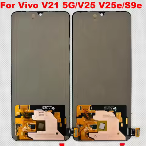 Original Amoled For Vivo V21 5G LCD Display Touch Screen Digitizer Assembly Replacement for Vivo V25