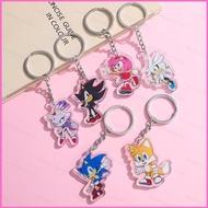 HK2 SONIC Acrylic Keychain Backpack Pendant Cartoon Cute Bags Accessories Anime Periphery HK2