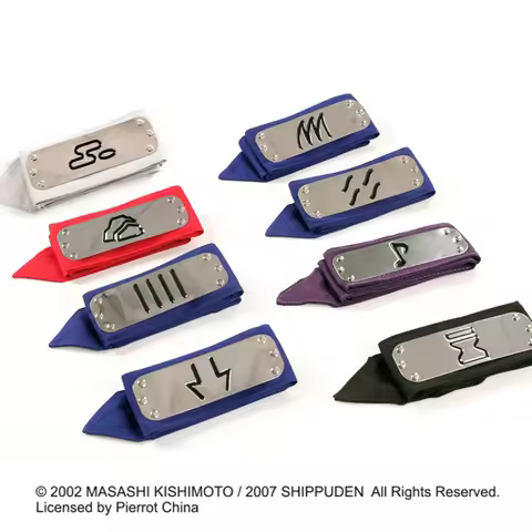 NARUTO Killer Bee Gaara Zabuza Kimimaro Ohnoki Orochimaru Official Authorization Cosplay Ninja Headb