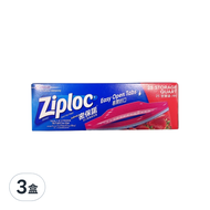 Ziploc 密保諾 密實袋  中袋  25入  3盒