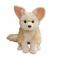 Fennec Fox Stuffed Animal, 11 Inch Soft Desert Fox Plush Toy Gifts For Kids, Wild Onez Zoo Animals D