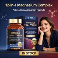 Totaria 12-in-1 Magnesium Complex | 700mg High Absorption, Sleep & Muscle Support