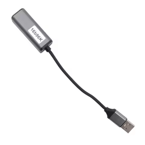 Digital Essentials USB to Optical Audio Converter 16bit/96KHZ Audio Adapter USB to SPDIF Adapter for