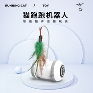 DEMO-PAW DEMO-PAW DAW Pie Cat Running Robot Teasing Cat Robot Bite-Resistant Electric Teasing Cat To