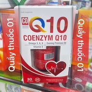 Viên uống Q10 COENZYM Q10 - Hỗ trợ tăng cường sức khoẻ tim mạch (lọ 30 viên)