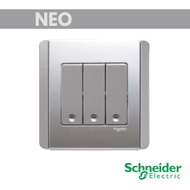 Schneider NEO 10A x 250V 3G Vertical Dolly Switch E3033V1_EBGS_G2/E3033V2_EBGS_G2