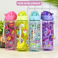 Smiggle Cute Character Children's Drinking Bottle 600ml Capacity