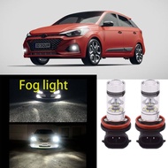 For Hyundai i20 (IB, GB) 2015-2023 (Fog Lamp) -(1 Pair) H11 Front LED LAI Bulbs White 6000K 12V-24V 