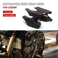 New Motorcycle Spoiler Wing Fixed wing Wing Aerodynamic Winglet Accessories For Honda CB300R CB300 R