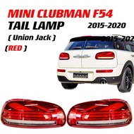MINI COOPER TAIL LAMP CLUBMAN F54 UNION JACK SMOKE SET / HITAM BLACK TAIL LIGHT LIGHTS REAR BELAKANG