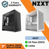 Flexi tech NZXT H3 Flow (2025) - Black/White