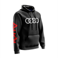 Audi | Audi Sporty Casual Wear Audi Sporty Hoodie Audi Racing Sport Audi Fashionable Printed Pattern