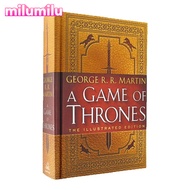 Milu A Game Of Thrones หนังสือปกแข็งฉบับพิมพ์ภาพประกอบต้นฉบับหนังสือภาษาอังกฤษ